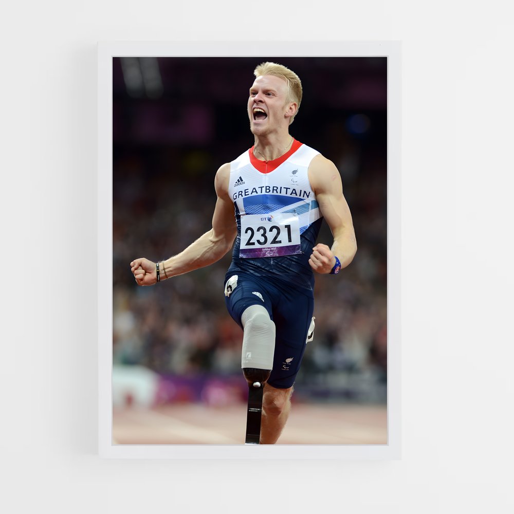 Poster La Course Céleste – affiche Jeux Olympiques (vue 3)